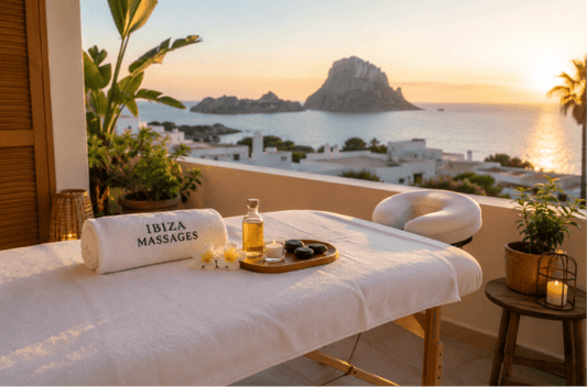 Masaje a domicilio en Valencia e Ibiza en agosto: relájate sin desplazarte